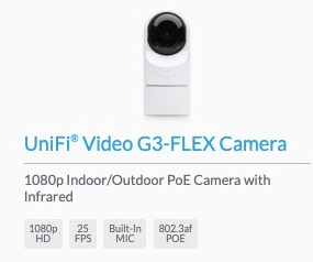 UniFi Security Cameras